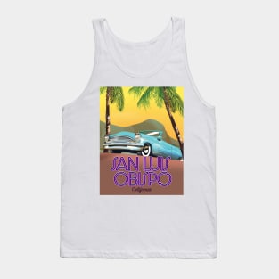 San Luis Obispo California Travel poster Tank Top